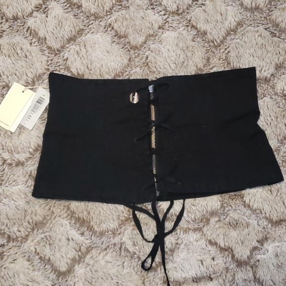 WILFRED Denim Corset - Picture 2 of 4